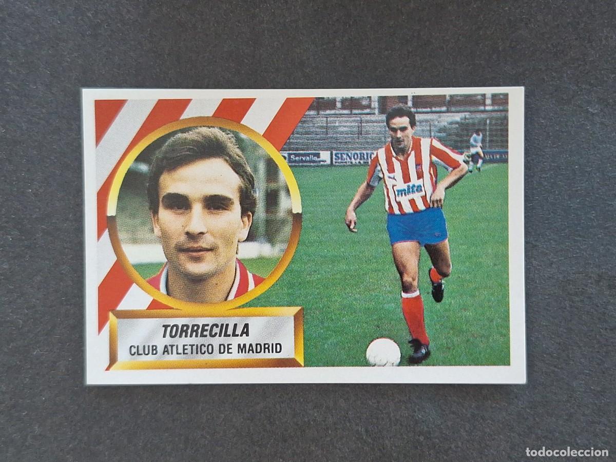 Football Stickers: L5 TORRECILLA ATLETICO DE MADRID LIGA ESTE 1988 1989 88 89 NUNCA PEGADO SIN PEGAR
