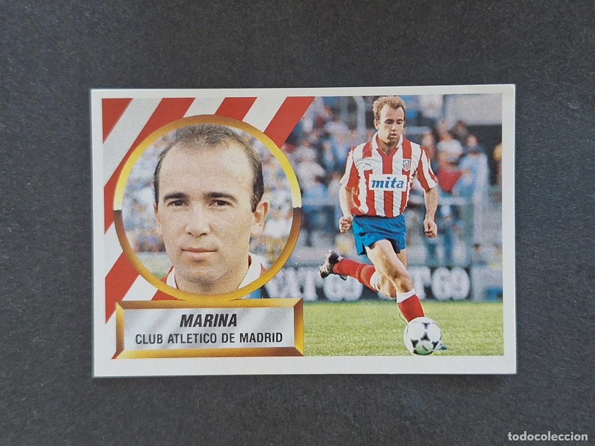 Cartes &agrave; collectionner de Football: L5 MARINA ATLETICO DE MADRID LIGA ESTE 1988 1989 88 89 NUNCA PEGADO SIN PEGAR
