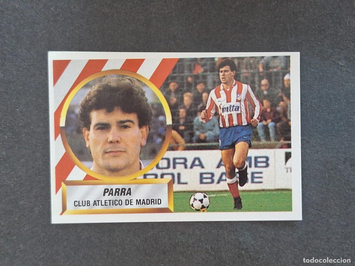 Cartes &agrave; collectionner de Football: L5 PARRA ATLETICO DE MADRID LIGA ESTE 1988 1989 88 89 NUNCA PEGADO SIN PEGAR