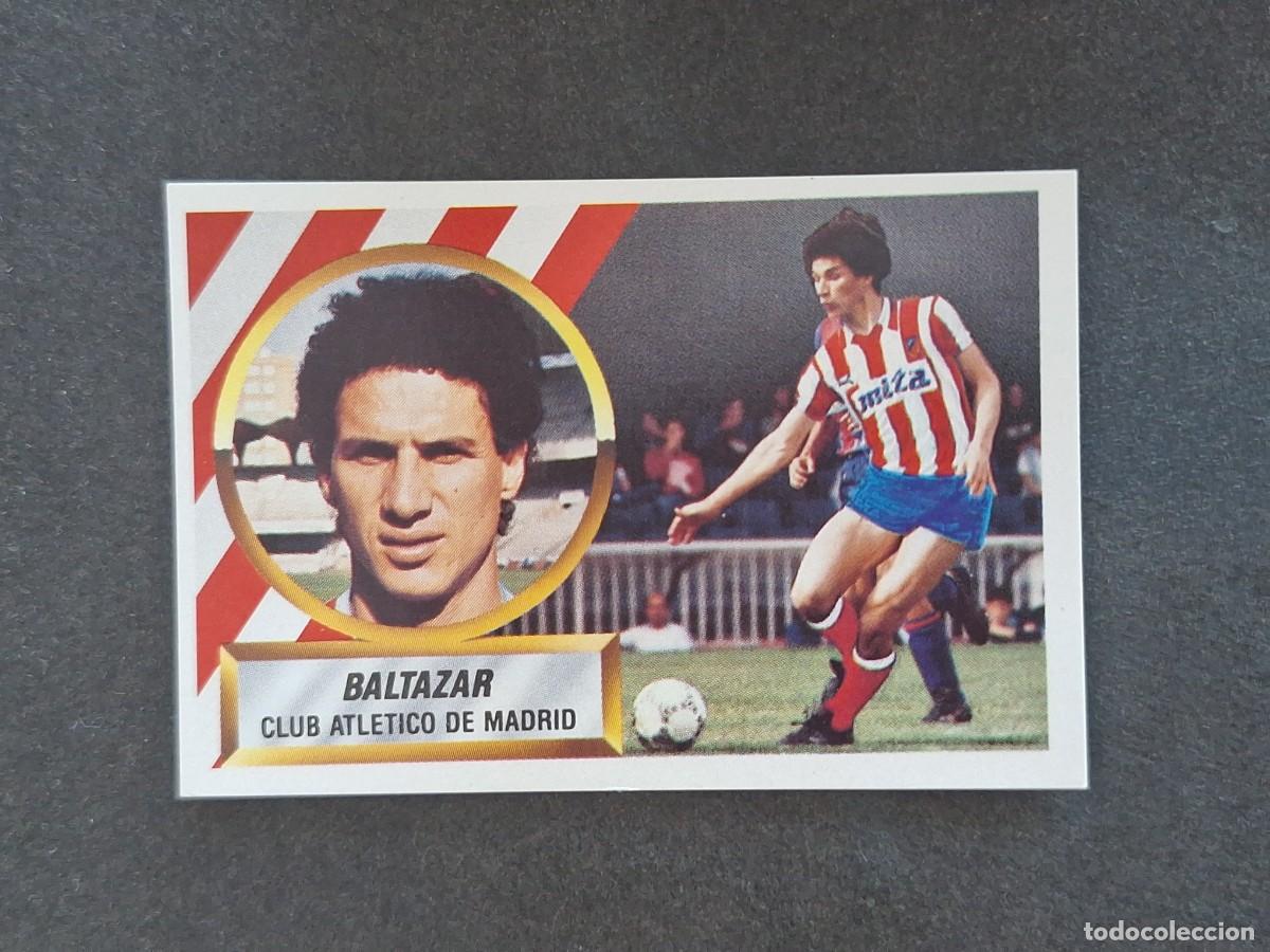 Football Stickers: L5 BALTAZAR ATLETICO DE MADRID LIGA ESTE 1988 1989 88 89 NUNCA PEGADO SIN PEGAR