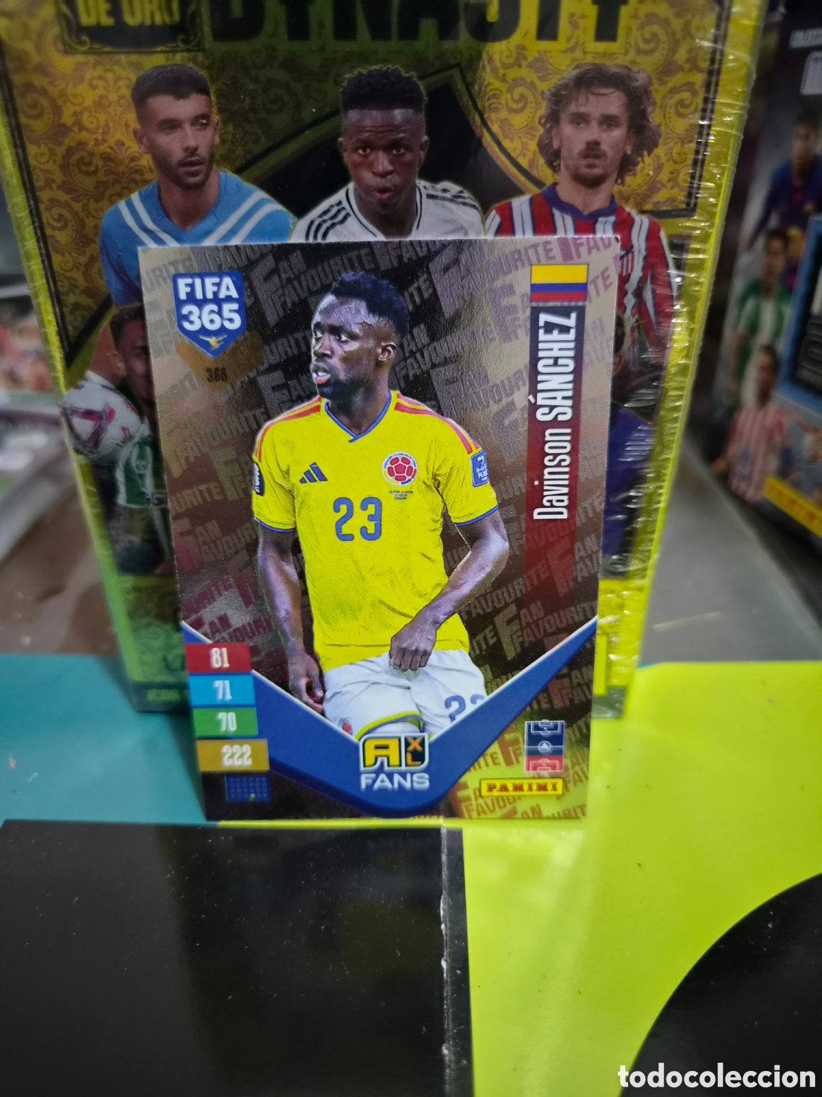 Figurine di Calcio: N&deg;368 Fans Sanchez FIFA 365 2027