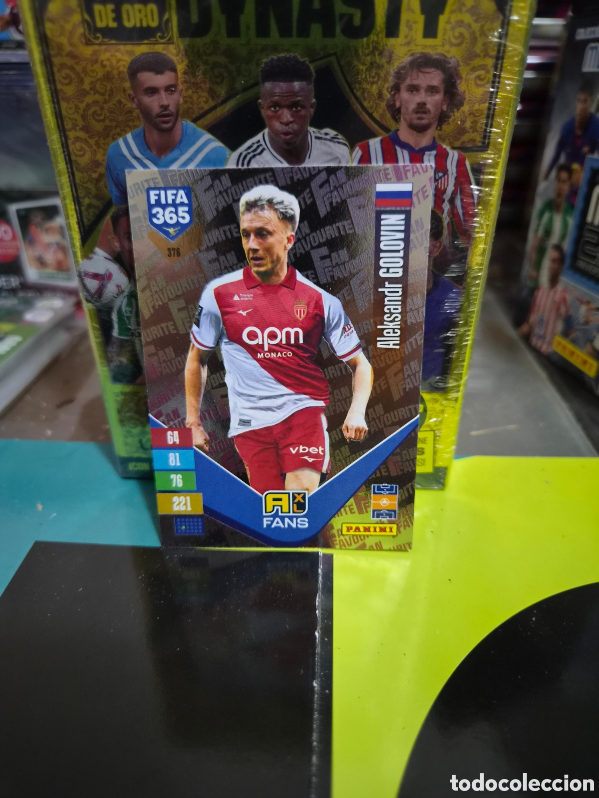 Cromos de f&uacute;tbol: N&deg;376 Fans Golovin FIFA 365 2027