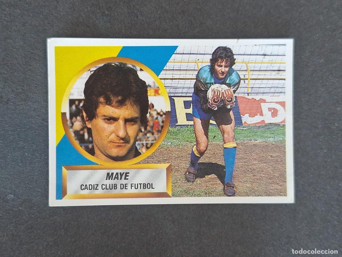 Fu&szlig;ball-Sticker: L5 MAYE CADIZ C. F. LIGA ESTE 1988 1989 88 89 NUNCA PEGADO SIN PEGAR