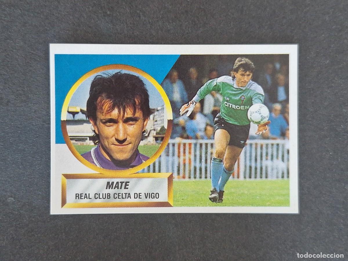 Fu&szlig;ball-Sticker: L5 MATE CELTA DE VIGO LIGA ESTE 1988 1989 88 89 NUNCA PEGADO SIN PEGAR