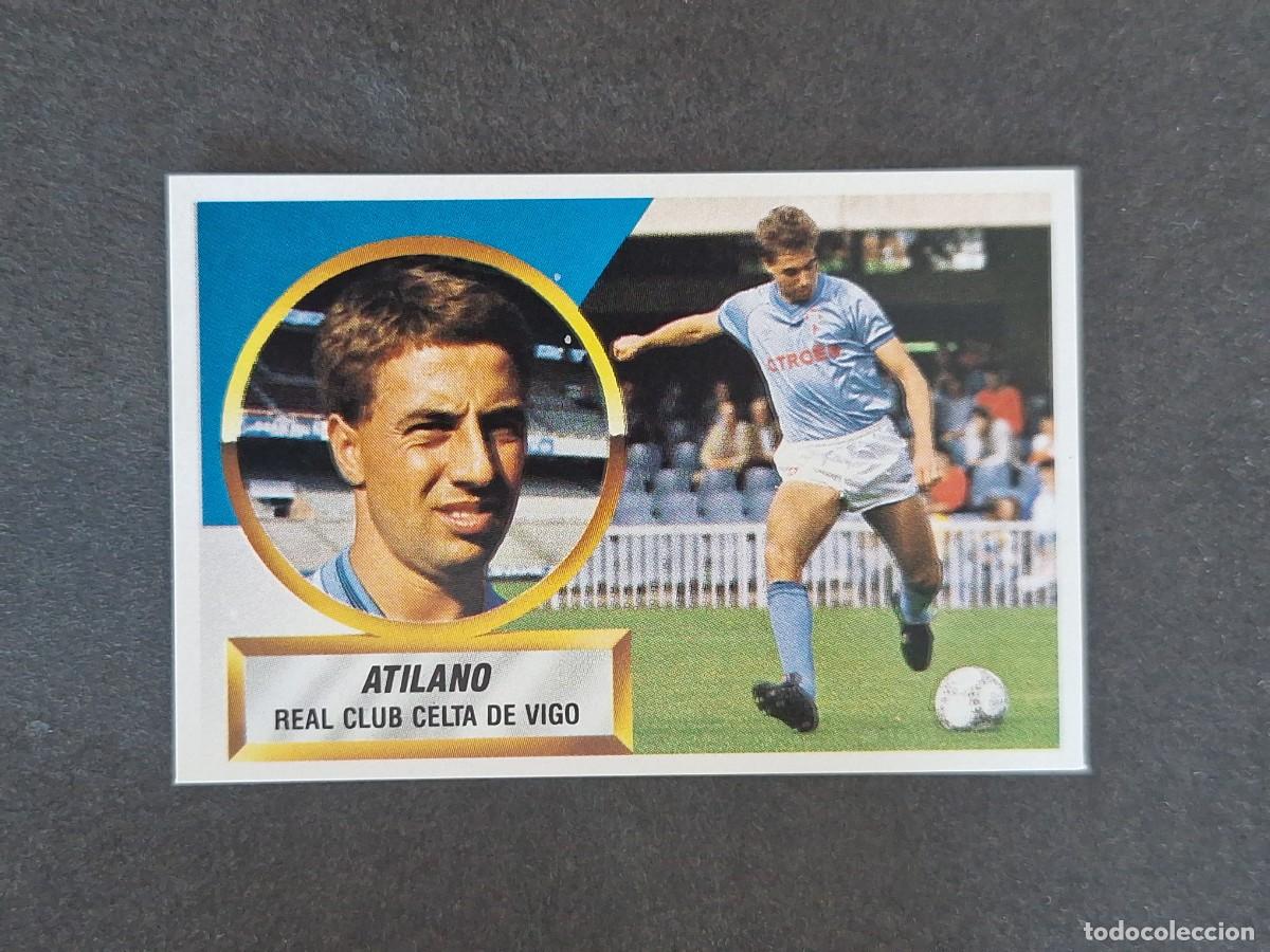Fu&szlig;ball-Sticker: L5 ATILANO CELTA DE VIGO LIGA ESTE 1988 1989 88 89 NUNCA PEGADO SIN PEGAR