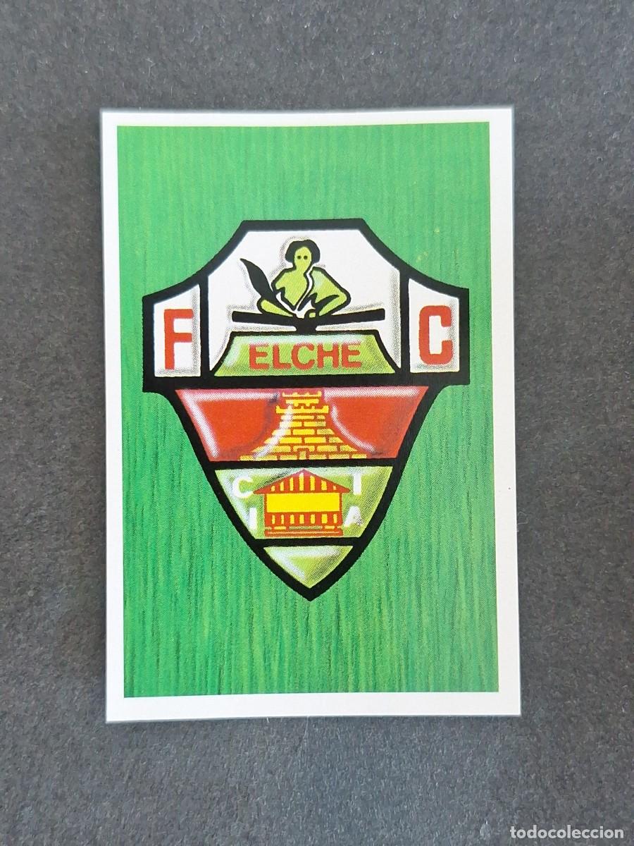 Football Stickers: L5 ESCUDO ELCHE C. F. LIGA ESTE 1988 1989 88 89 NUNCA PEGADO SIN PEGAR