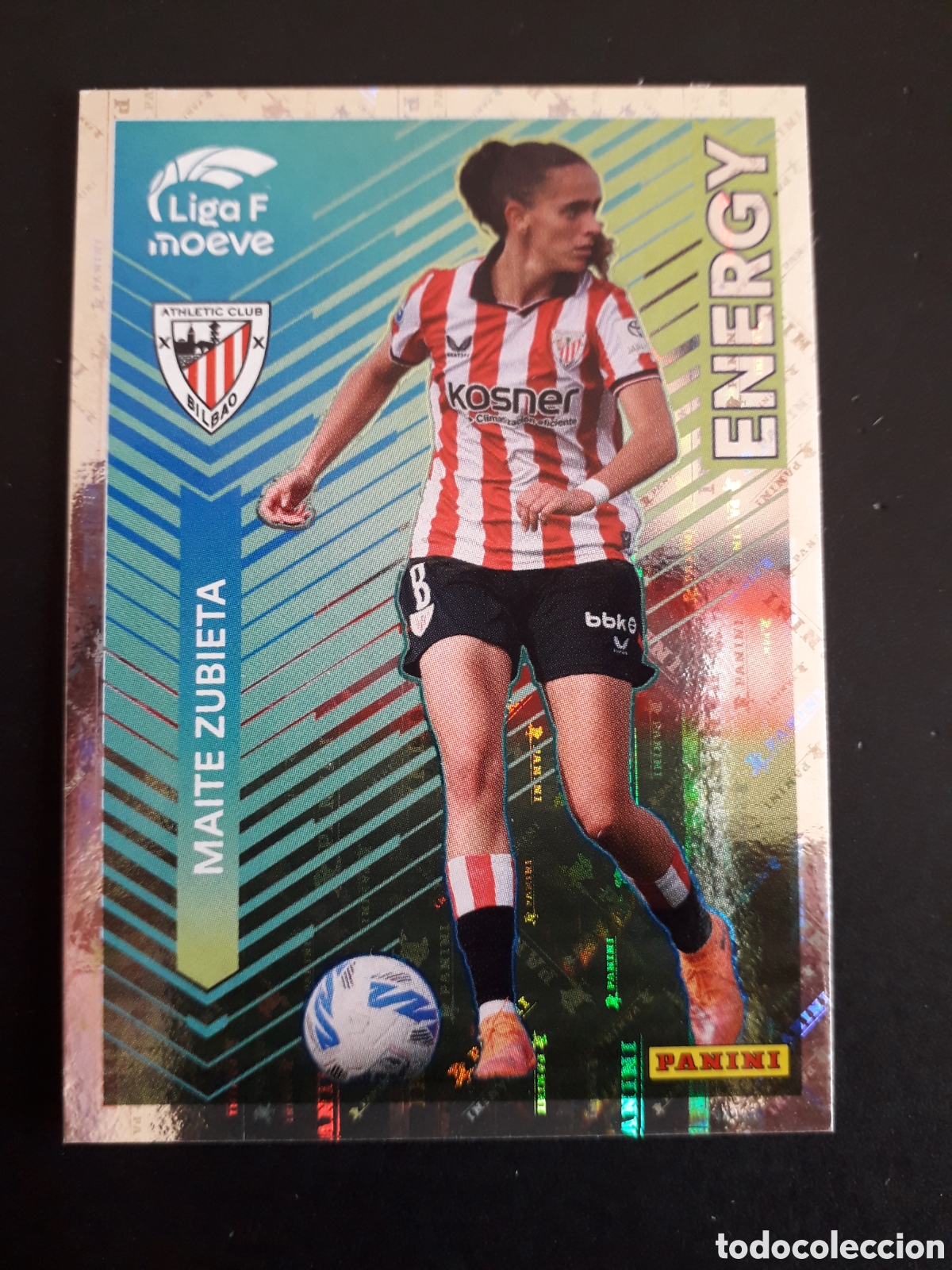 Cromos de f&uacute;tbol: MAITE ZUBIETA ATHLETIC BILBAO ENERGY N&deg; 347 LIGA F FEMENINA 2025 2026 25 26 PANINI PEDIDO M&Iacute;NIMO 3&euro;