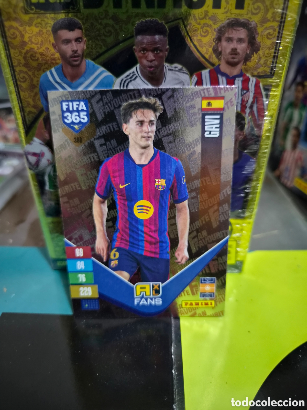 Cromos de f&uacute;tbol: N&deg;390 Fans Gavi FIFA 365 2027