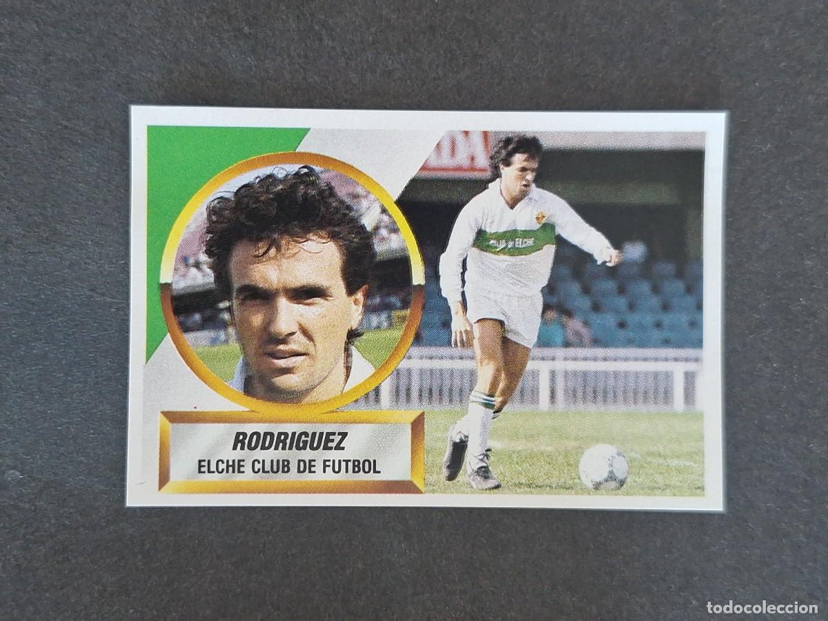Cromos de f&uacute;tbol: L5 RODRIGUREZ ELCHE C. F. LIGA ESTE 1988 1989 88 89 NUNCA PEGADO SIN PEGAR