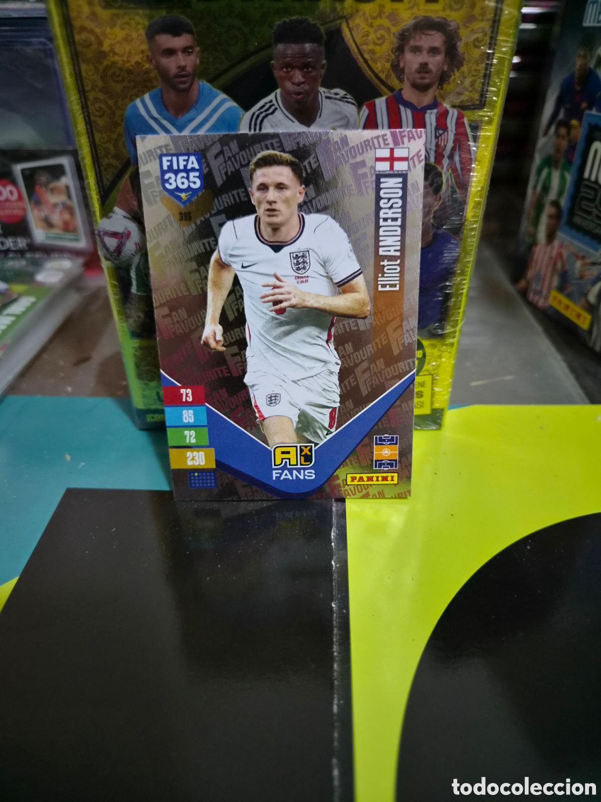 Cromos de f&uacute;tbol: N&deg;396 Fans Anderson FIFA 365 2027