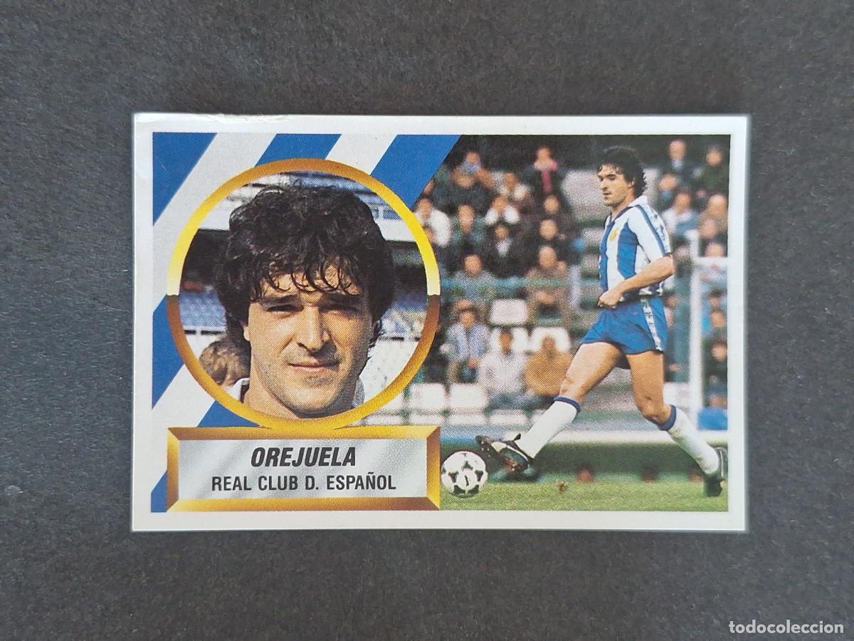 Figurine di Calcio: L5 OREJUELA R. C. D. ESPA&Ntilde;OL LIGA ESTE 1988 1989 88 89 NUNCA PEGADO SIN PEGAR