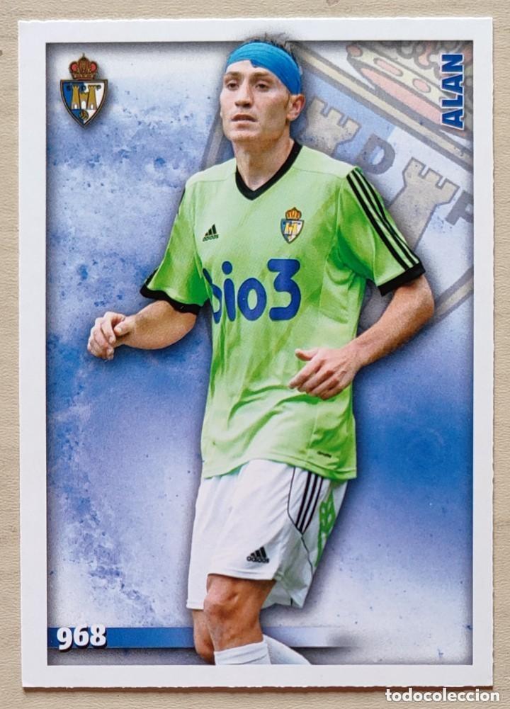 Fu&szlig;ball-Sticker: 968 ALAN SD PONFERRADINA FICHAS ALBUM MUNDICROMO 2014 2015 14 15