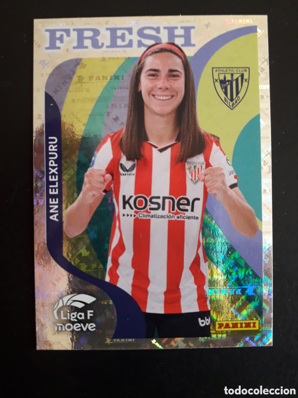 Figurine di Calcio: ANE ELEXPURU ATHLETIC BILBAO FLESH N&deg; 373 LIGA F FEMENINA 2025 2026 25 26 PANINI PEDIDO M&Iacute;NIMO 3&euro;