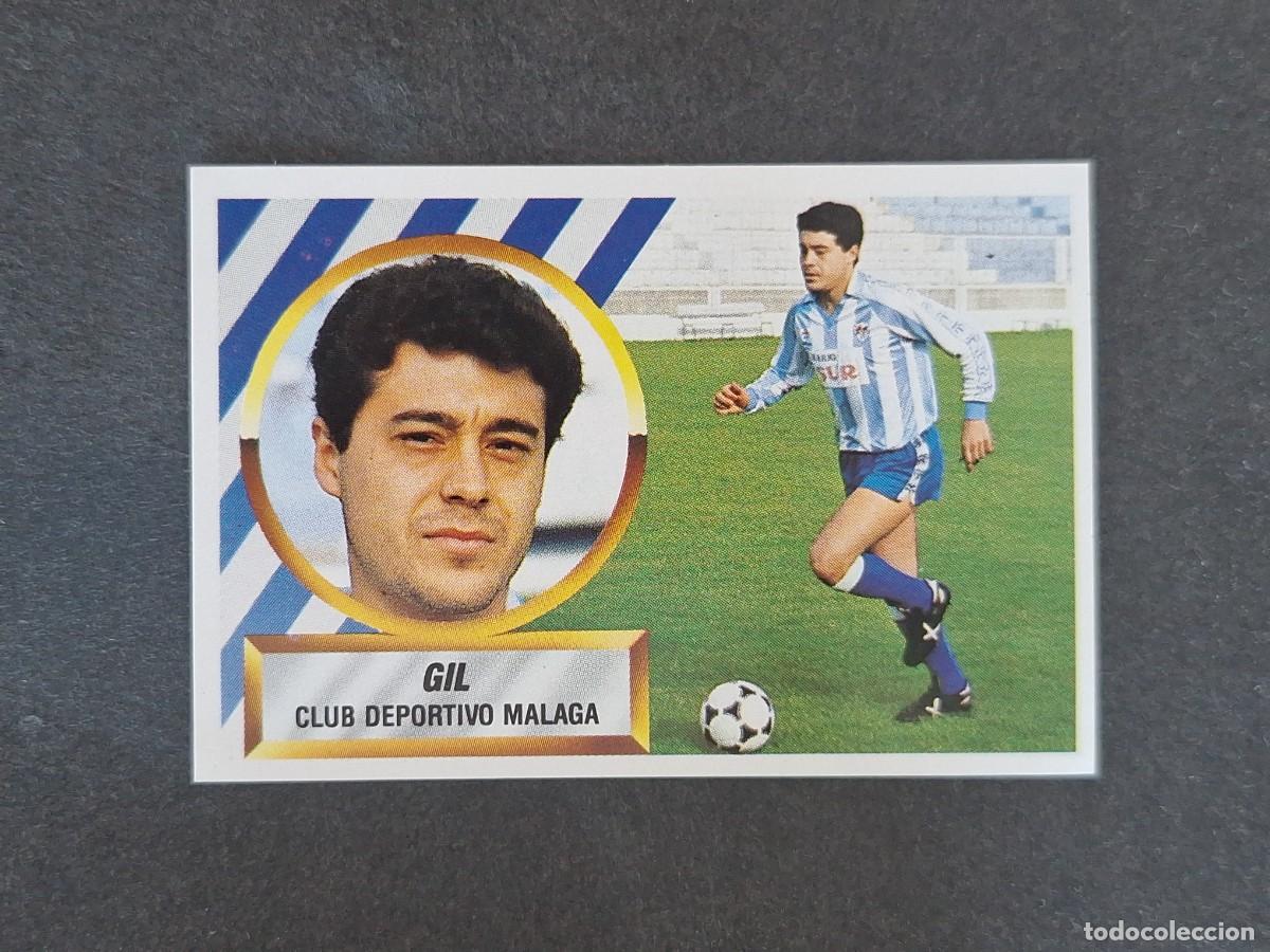 Football Stickers: L5 GIL MALAGA C. F. LIGA ESTE 1988 1989 88 89 NUNCA PEGADO SIN PEGAR