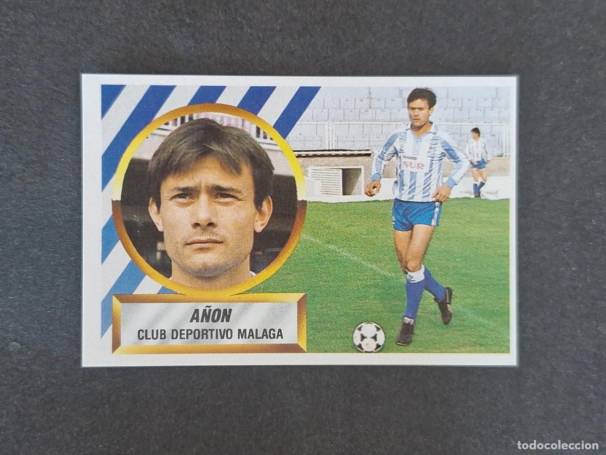 Football Stickers: L5 A&Ntilde;ON MALAGA C. F. LIGA ESTE 1988 1989 88 89 NUNCA PEGADO SIN PEGAR