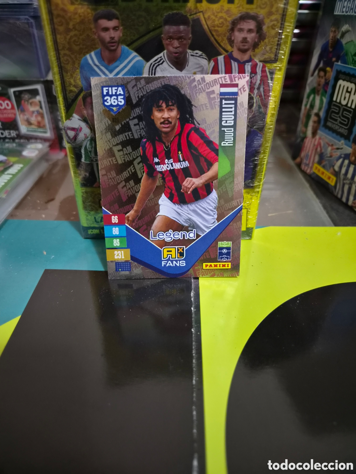 Football Stickers: N&deg;421 Fans Legends Gullit FIFA 365 2027