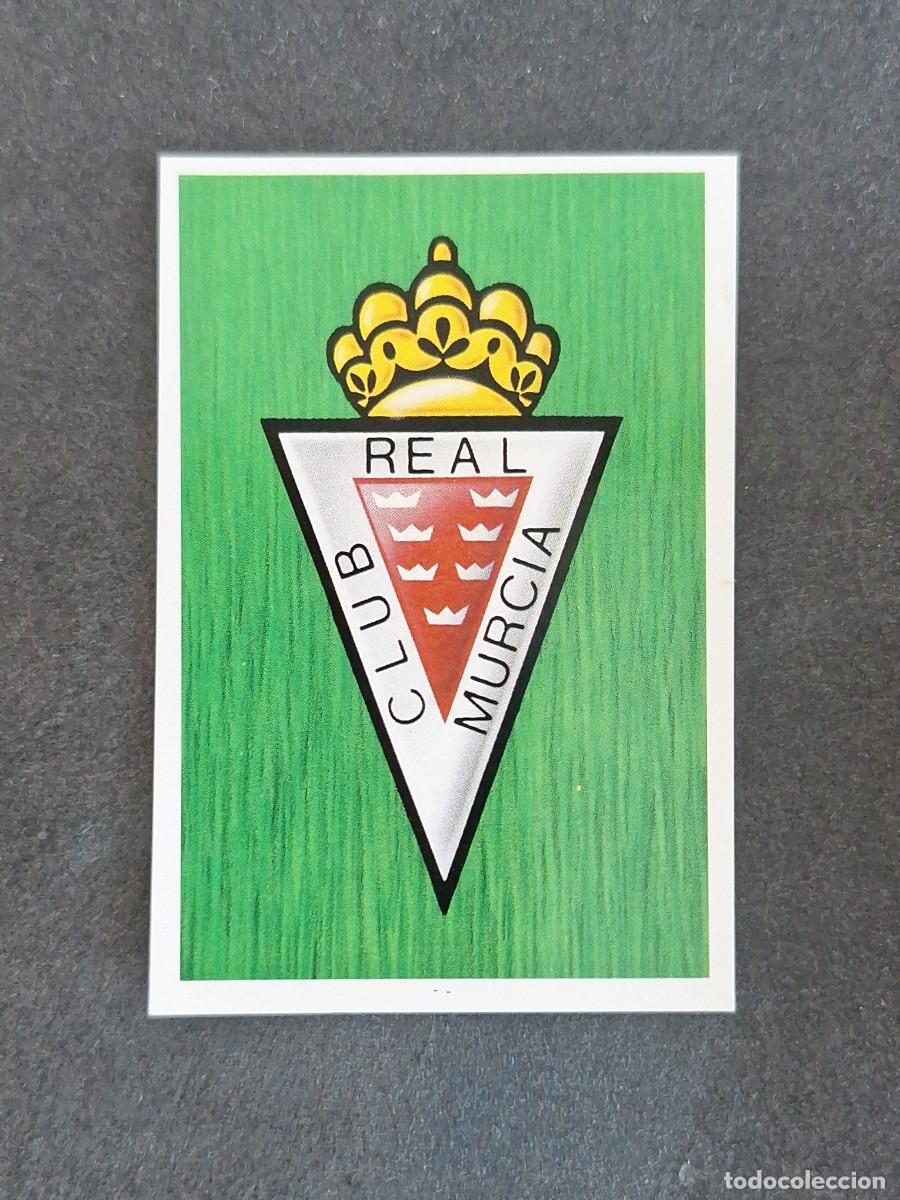 Football Stickers: L5 ESCUDO REAL MURCIA LIGA ESTE 1988 1989 88 89 NUNCA PEGADO SIN PEGAR