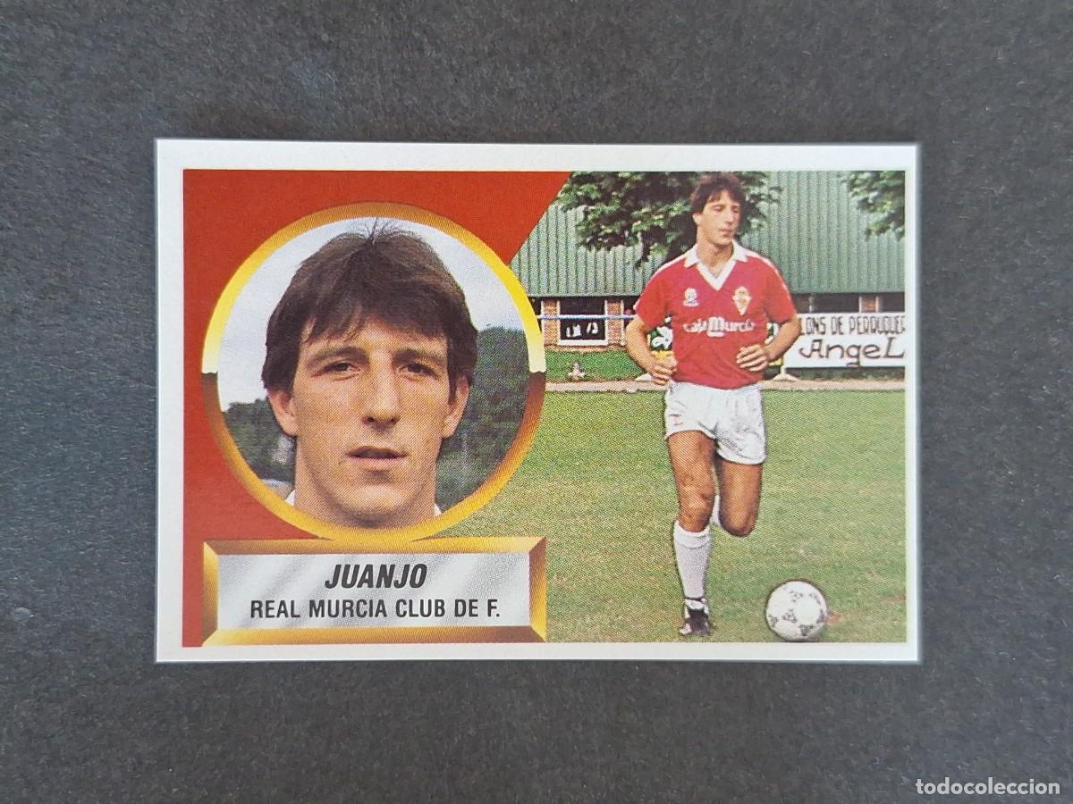 Football Stickers: L5 JUANJO REAL MURCIA LIGA ESTE 1988 1989 88 89 NUNCA PEGADO SIN PEGAR