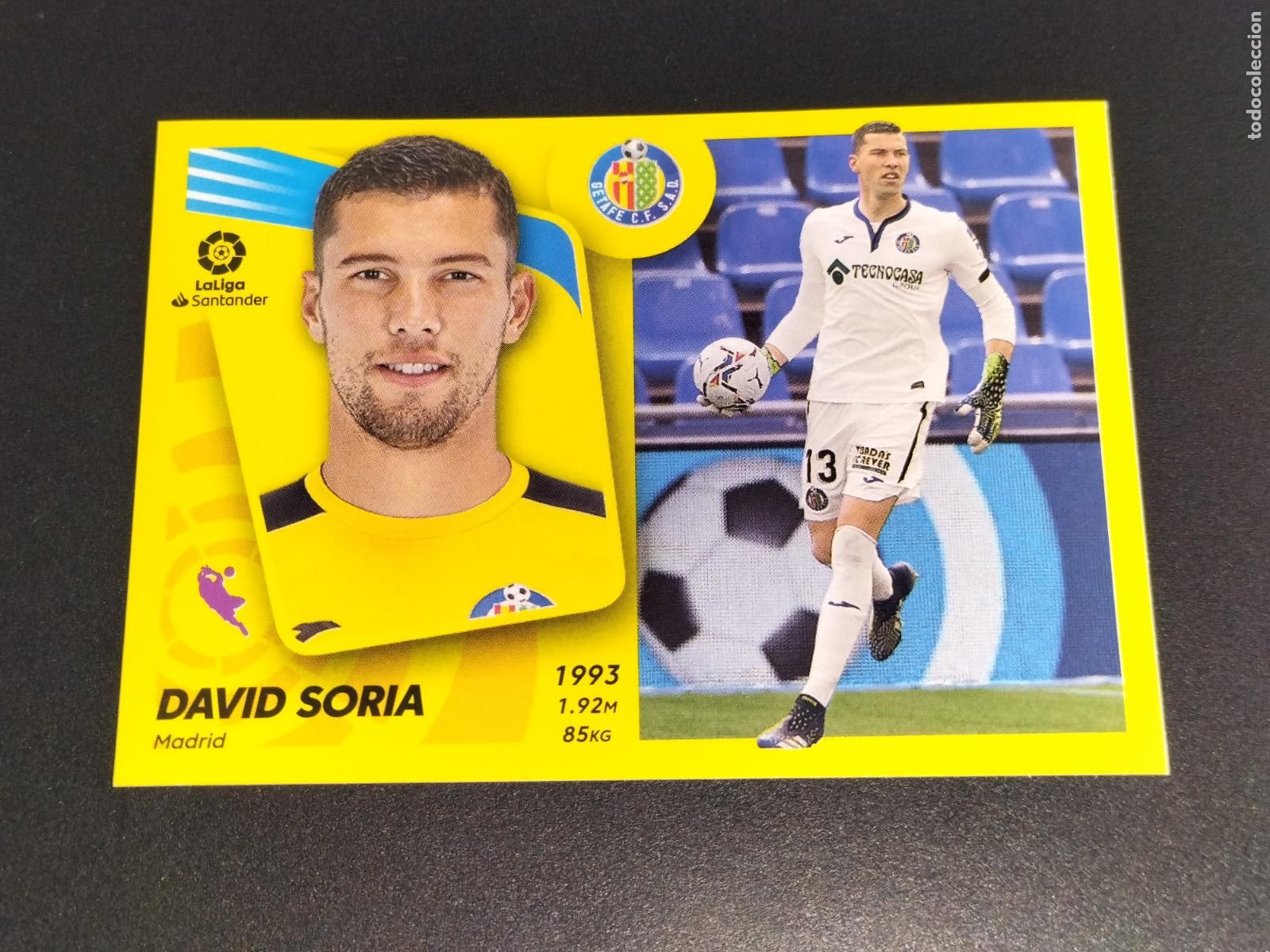 Cartes &agrave; collectionner de Football: N&ordm; 5 DAVID SORIA GETAFE CROMOS LALIGA SANTANDER ESTE LIGA FUTBOL 2021 2022 21 22 PANINI