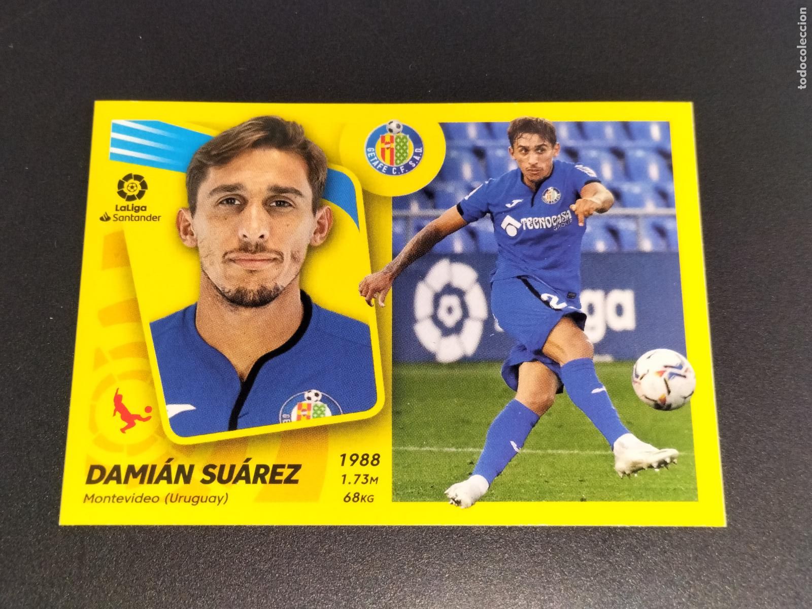 Fu&szlig;ball-Sticker: N&ordm; 8 DAMIAN SUAREZ GETAFE CROMOS LALIGA SANTANDER ESTE LIGA FUTBOL 2021 2022 21 22 PANINI