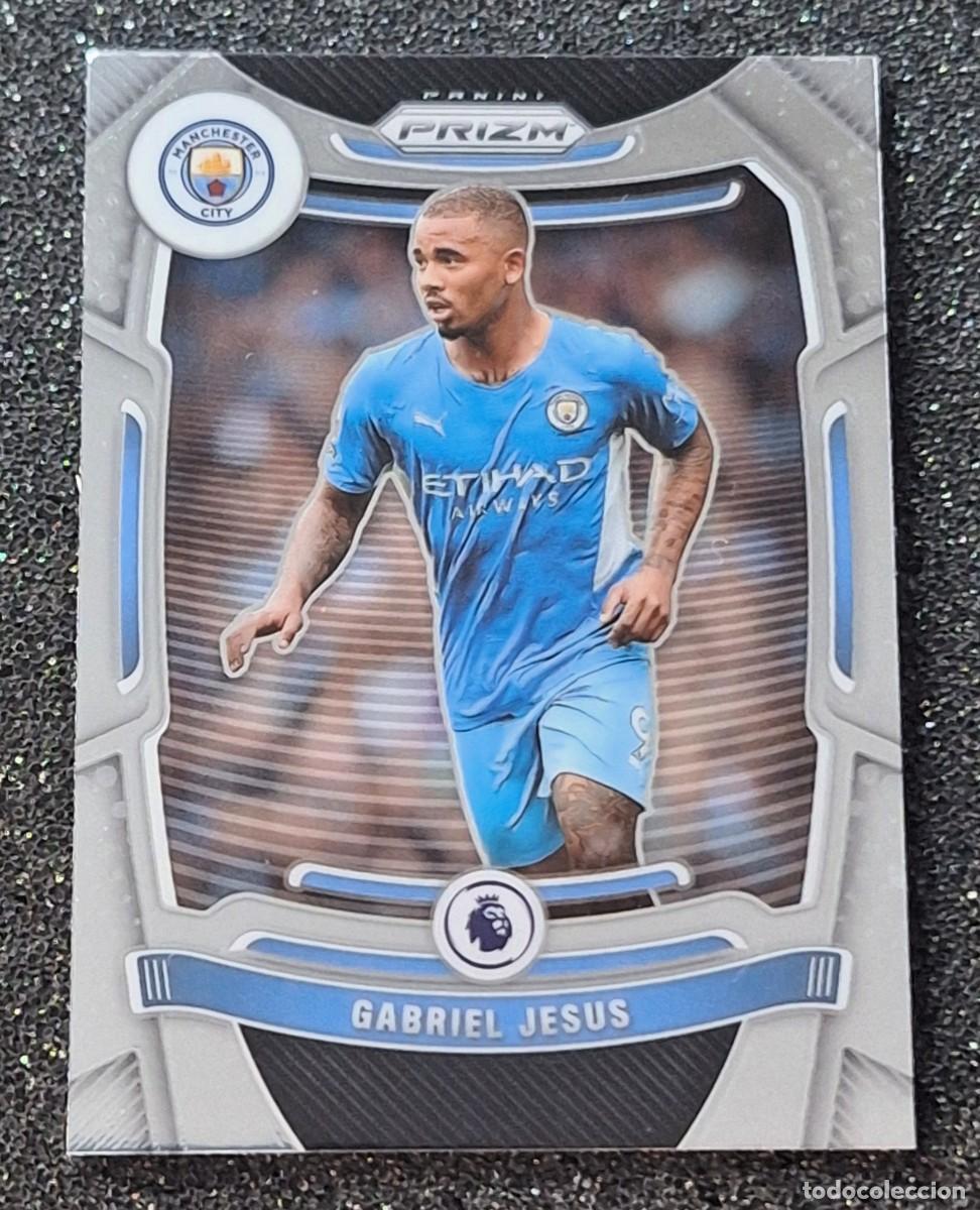 Figurine di Calcio: Gabriel Jesus Manchester City Panini Prizm Soccer 2021-22 #15