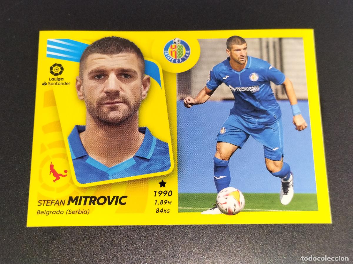 Fu&szlig;ball-Sticker: N&ordm; 9 BIS COLOCA MITROVIC GETAFE CROMOS LALIGA SANTANDER ESTE LIGA FUTBOL 2021 2022 21 22 PANINI