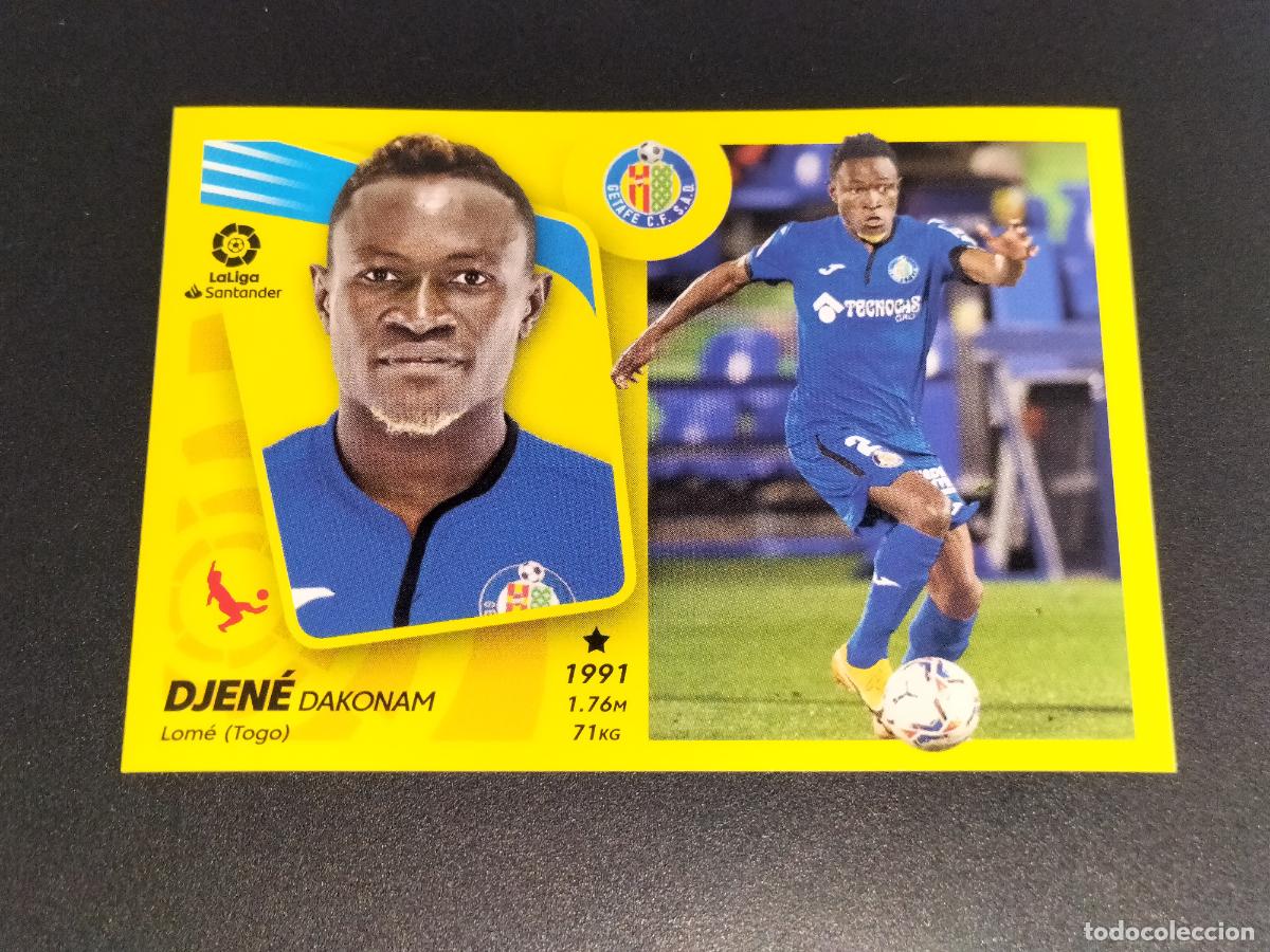 Fu&szlig;ball-Sticker: N&ordm; 10 DJENE GETAFE CROMOS LALIGA SANTANDER ESTE LIGA FUTBOL 2021 2022 21 22 PANINI