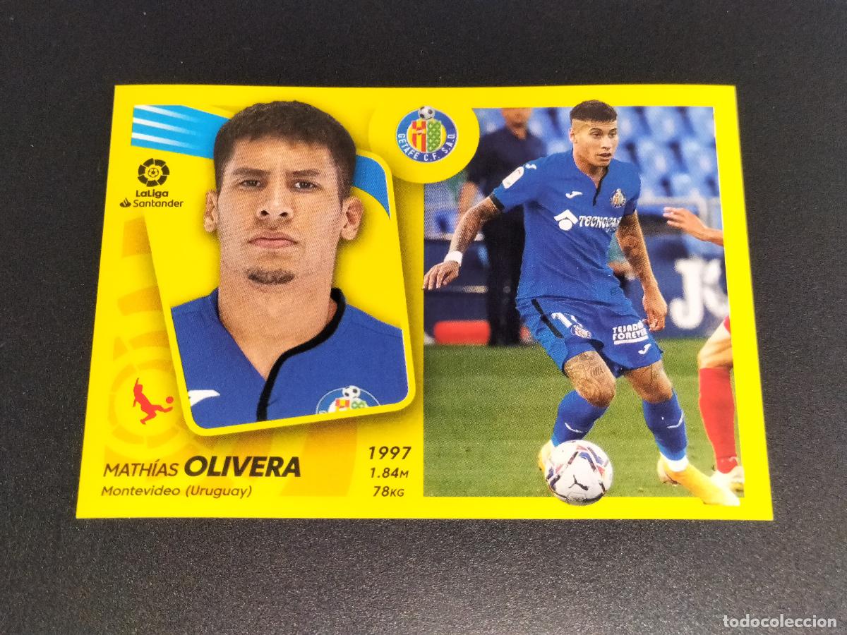 Football Stickers: N&ordm; 12 MATHIAS OLIVERA GETAFE CROMOS LALIGA SANTANDER ESTE LIGA FUTBOL 2021 2022 21 22 PANINI