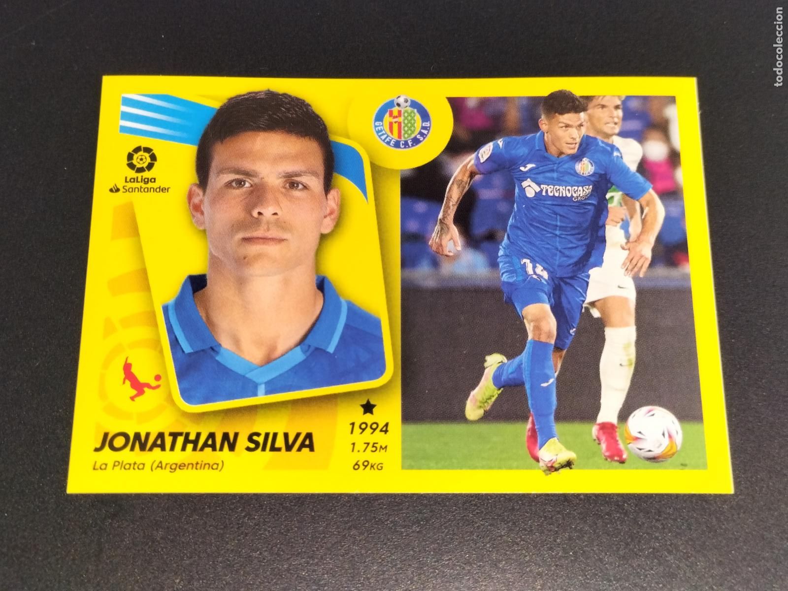 Football Stickers: N&ordm; 12 BIS COLOCA JONATHAN SILVA GETAFE CROMOS LALIGA SANTANDER ESTE LIGA 2021 2022 21 22 PANINI