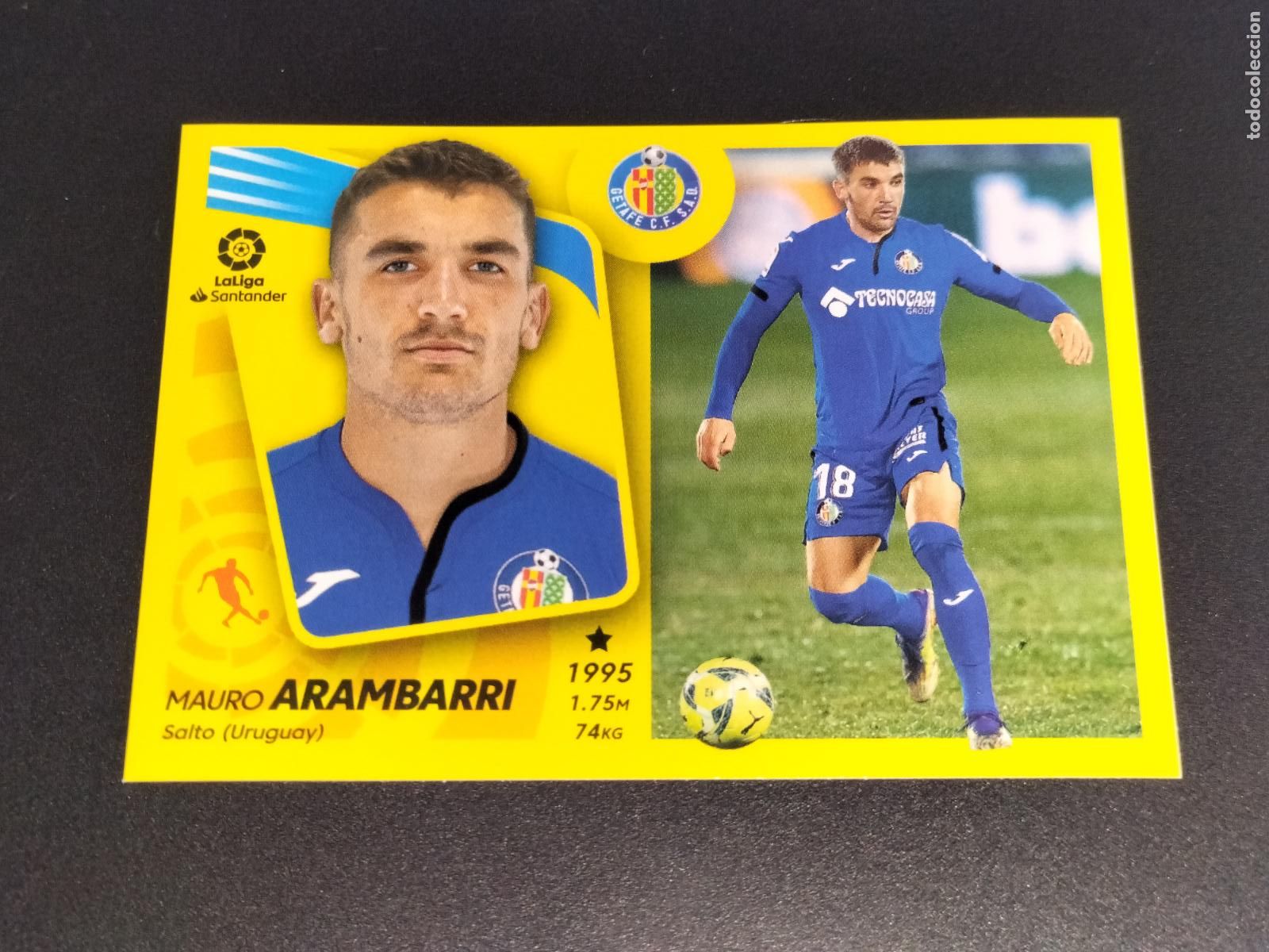 Football Stickers: N&ordm; 13 A ARAMBARRI GETAFE CROMOS LALIGA SANTANDER ESTE LIGA 2021 2022 21 22 PANINI