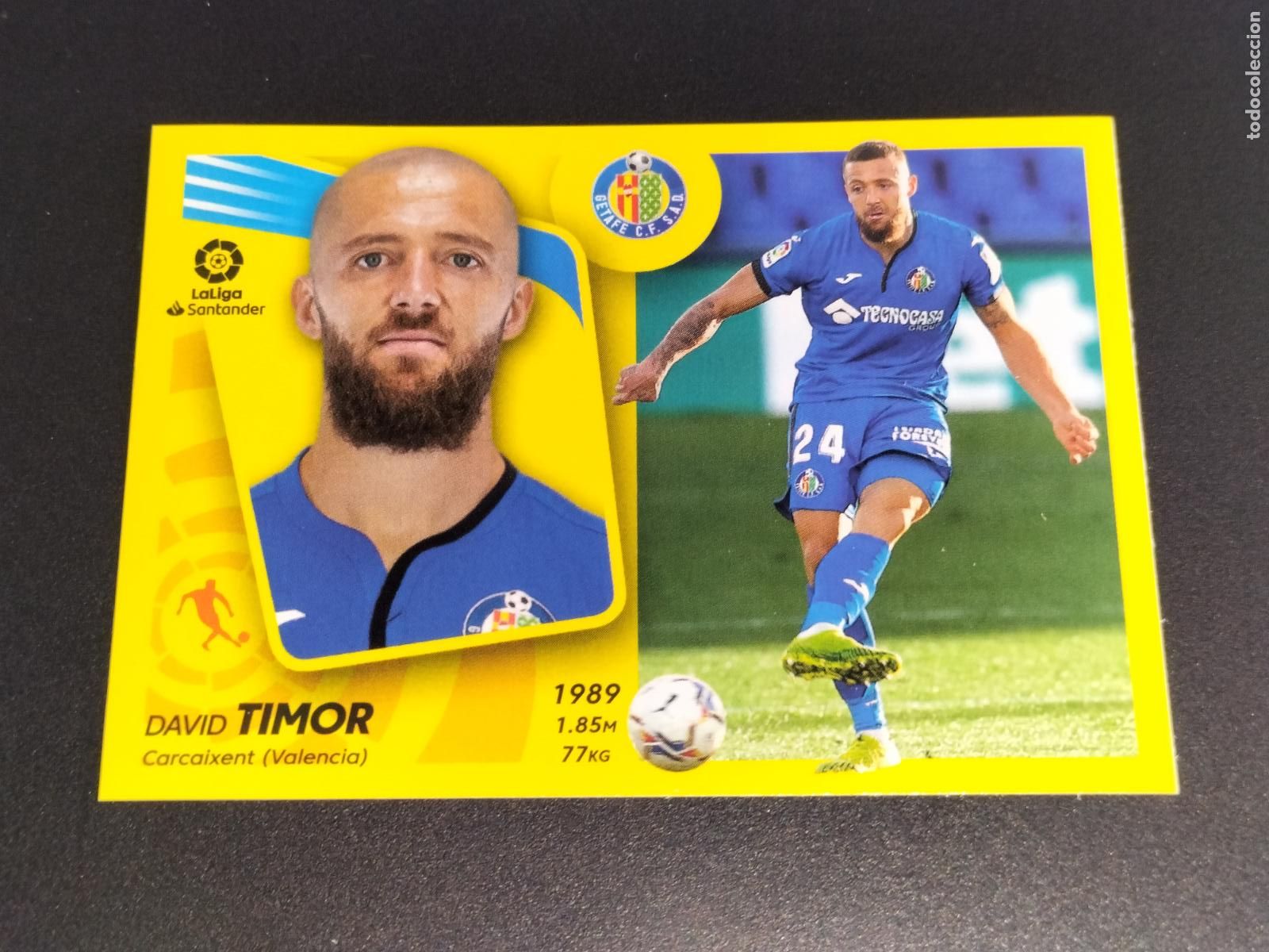 Cromos de Futebol: N&ordm; 13 B DAVID TIMOR GETAFE CROMOS LALIGA SANTANDER ESTE LIGA 2021 2022 21 22 PANINI