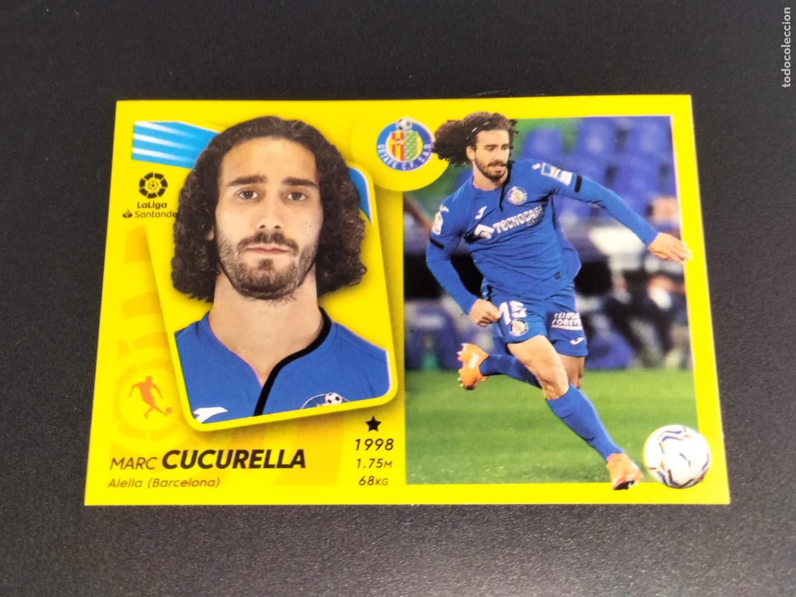 Figurine di Calcio: N&ordm; 14 CUCURELLA GETAFE CROMOS LALIGA SANTANDER ESTE LIGA 2021 2022 21 22 PANINI