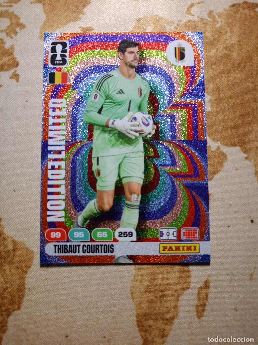 Football Stickers: Limited Edition THIBAUT COURTOIS Adrenalyn WORLD cup 2026