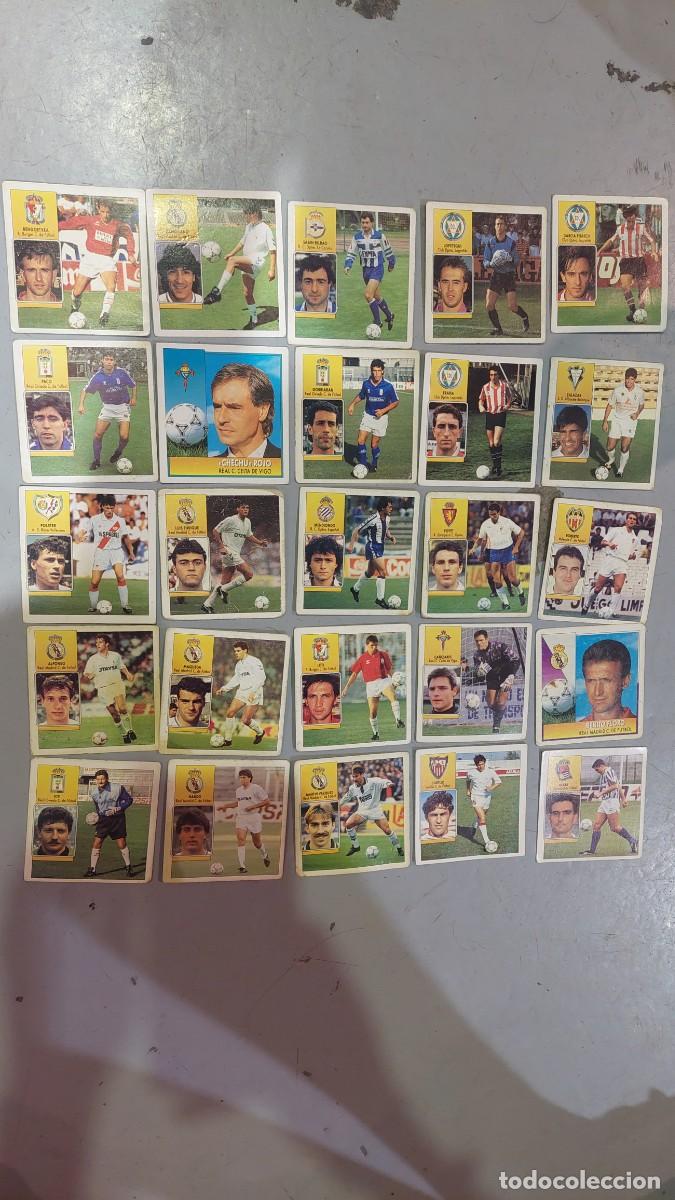 Football Stickers: Lote cromos futbol este 92 93 con fichaje raro zamorano