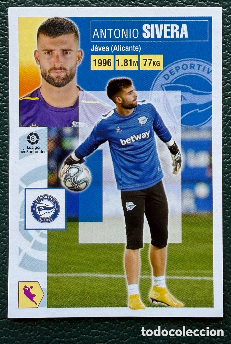 Cromos de f&uacute;tbol: 3 SIVERA DEPORTIVO ALAVES CROMOS ALBUM EDICIONES ESTE 2020 2021 20 21