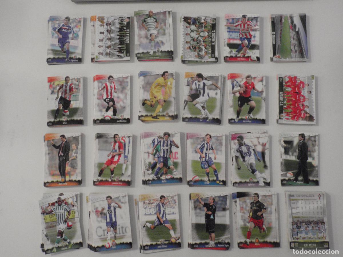 Cromos de f&uacute;tbol: Lote 386 Cromos cartas diferentes MUNDICROMO. Trading Cards LAS FICHAS DE LA LIGA 2008 2009. 08 09
