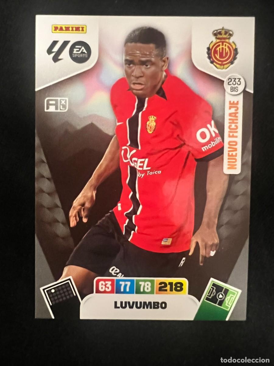 Cromos de f&uacute;tbol: LUVUMBO #233 BIS PANINI ADRENALYN 2025 2026