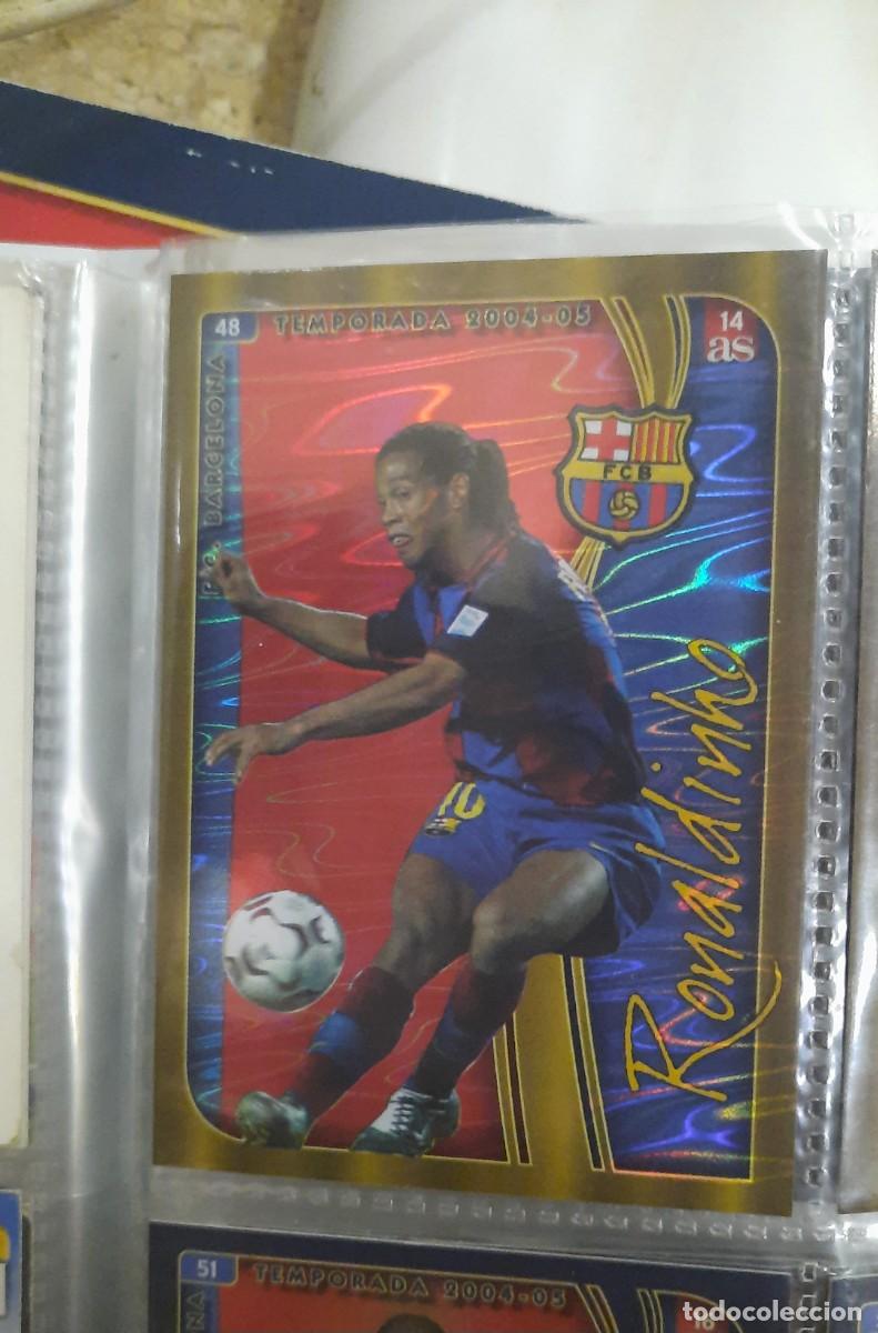 Cromos de Futebol: RONALDHO 2004/05 Mundicromo Diario AS #48 - Ronaldo de Assis Moreira - Firma Oro - GEM MINTPOTENTIAL
