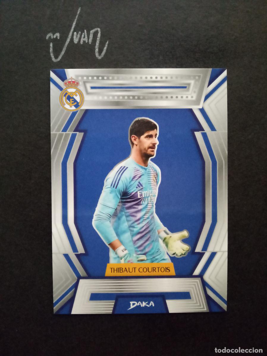 Cromos de f&uacute;tbol: HO 20 COURTOIS REAL MADRID BELGICA ⚽ DAKA &reg; HOLOCENE 2025 2026 25 26 NUEVO
