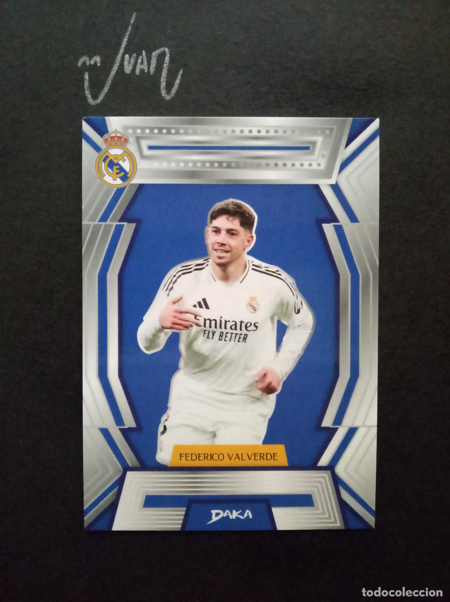 Football Stickers: HO 9 FEDERICO VALVERDE REAL MADRID URUGUAY ⚽ DAKA &reg; HOLOCENE 2025 2026 25 26 NUEVO
