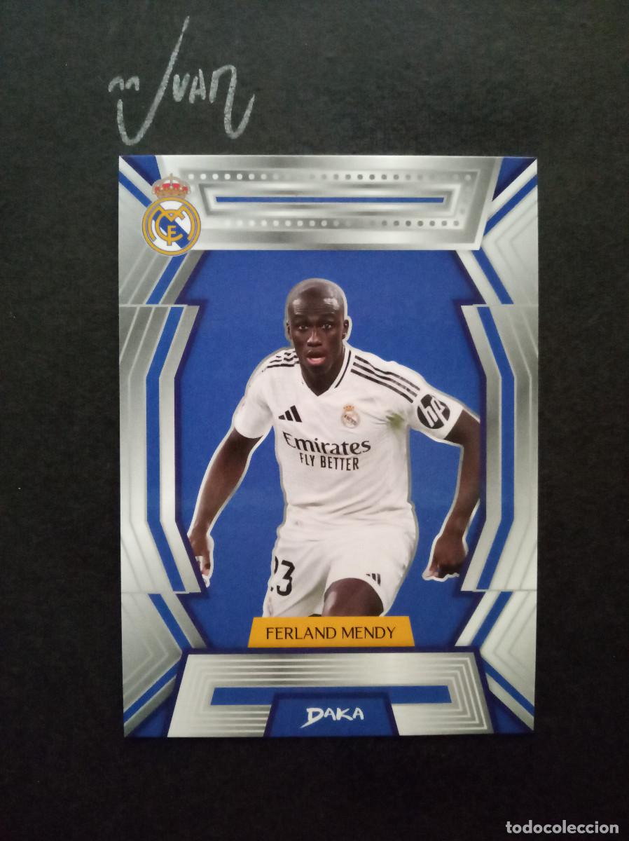 Football Stickers: HO 17 FERLAND MENDY REAL MADRID FRANCIA ⚽ DAKA &reg; HOLOCENE 2025 2026 25 26 NUEVO