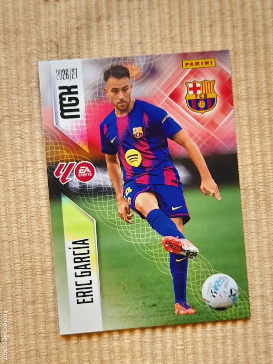 Fu&szlig;ball-Sticker: CARD 79 ERIC GARCIA (FC BARCELONA) LIGA 26-27 2026 2027 MEGACRACKS
