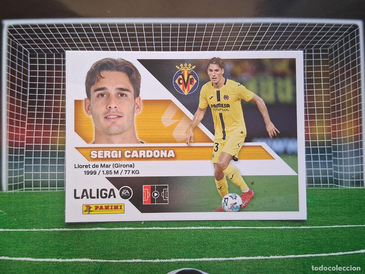 Cromos de f&uacute;tbol: 10 SERGI CARDONA VILLARREAL CROMOS EDICIONES ESTE LIGA FUTBOL PANINI 2026 2027 26 27