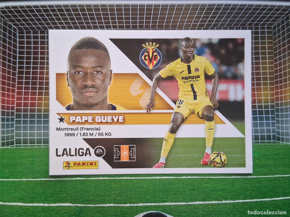 Cromos de f&uacute;tbol: 11 PAPE GUEYE VILLARREAL CROMOS EDICIONES ESTE LIGA FUTBOL PANINI 2026 2027 26 27