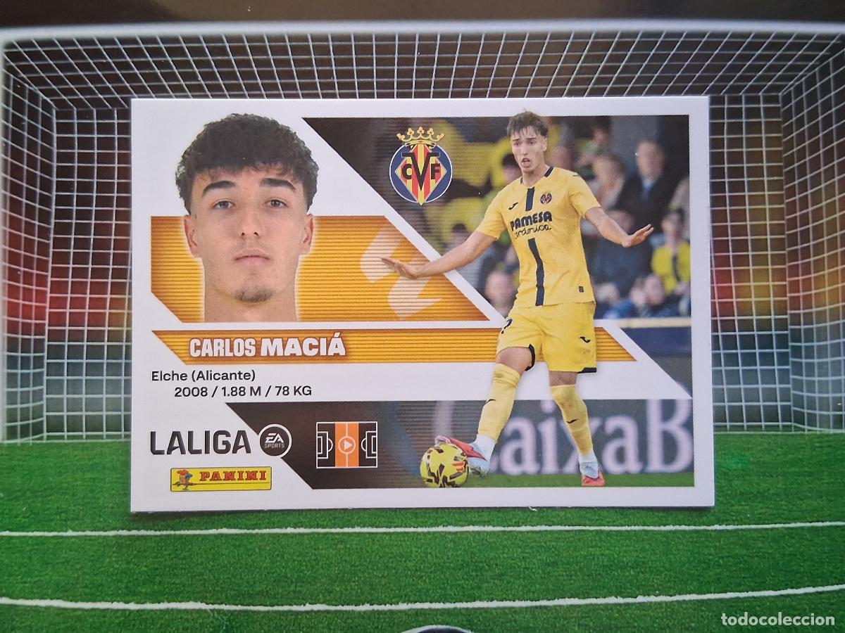Cromos de f&uacute;tbol: 13 MACIA VILLARREAL CROMOS EDICIONES ESTE LIGA FUTBOL PANINI 2026 2027 26 27