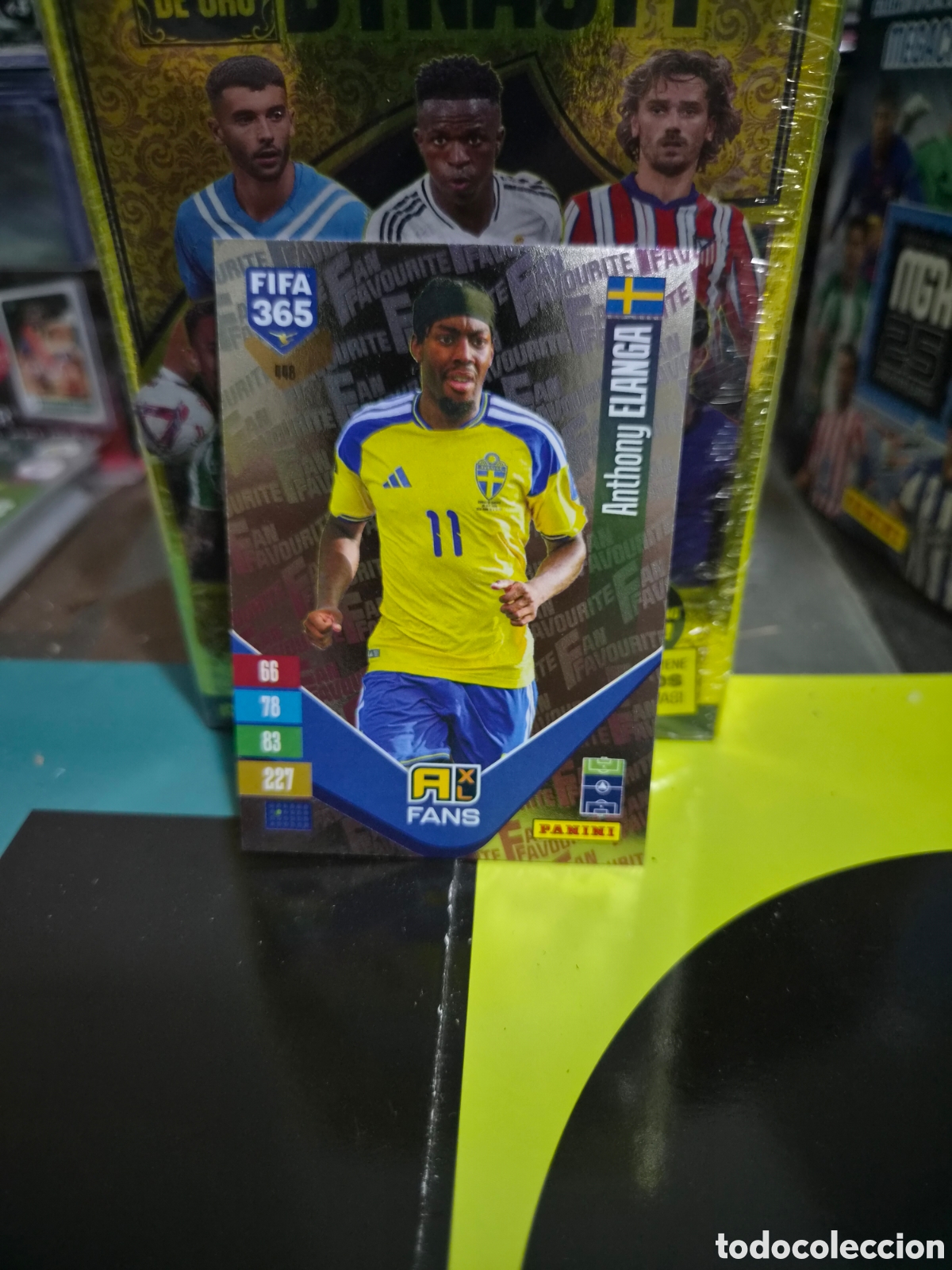 Fu&szlig;ball-Sticker: N&deg;448 Fans Elanga FIFA 365 2027