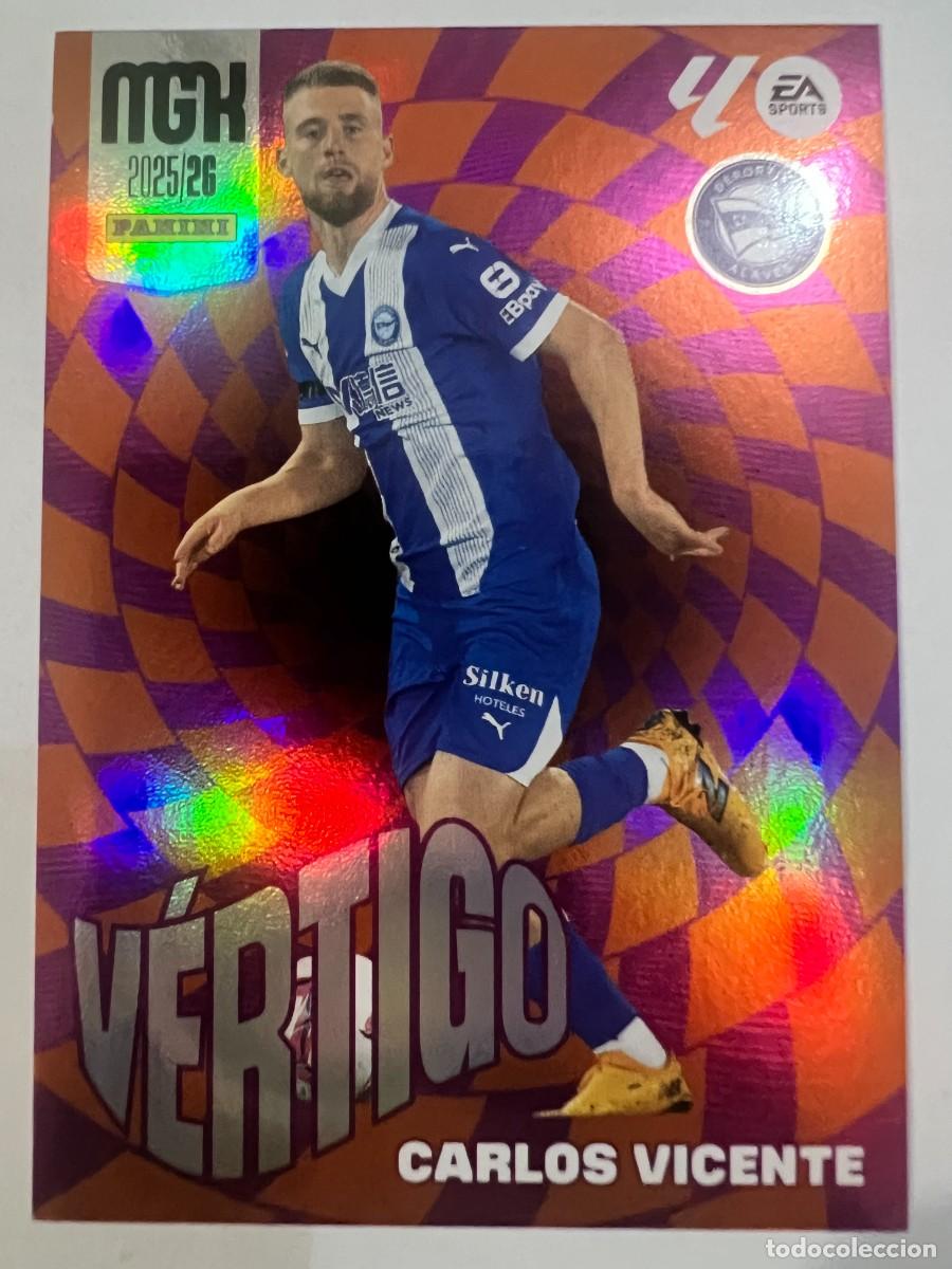 Cromos de Futebol: CARLOS VICENTE #382 VERTIGO - PANINI MEGACRACKS 2025 2026