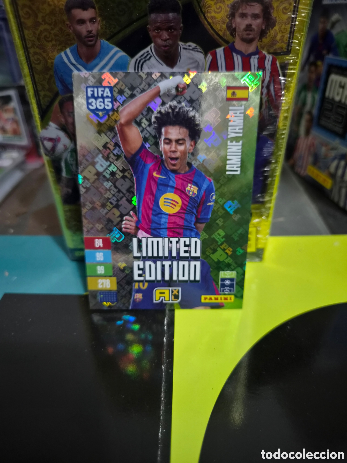 Cromos de f&uacute;tbol: Edici&oacute;n Limitada Lamine Yamal FIFA 365 2027