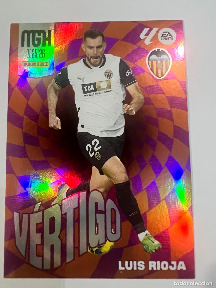 Cromos de Futebol: LUIS RIOJA #385 VERTIGO - PANINI MEGACRACKS 2025 2026