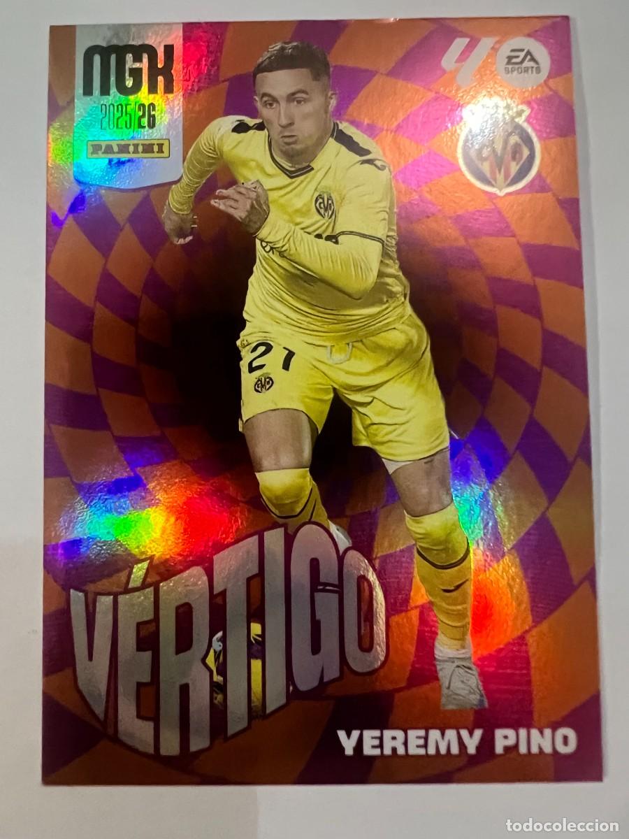 Figurine di Calcio: YEREMY PINO #387 VERTIGO - PANINI MEGACRACKS 2025 2026
